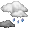 Forecast:  Increasing clouds and cooler. Precipitation possible and windy within 6 hours 
